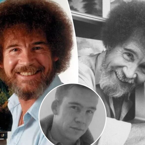 Gossip & rumors: bob ross looks unrecognizable without his perm