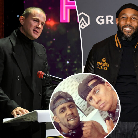 Gossip & rumors: channing tatum tears up talking about stephen