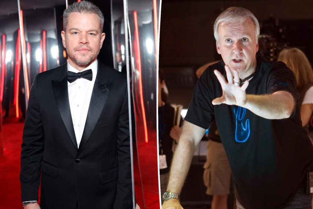 Gossip & rumors: james cameron disputes matt damon's claim he