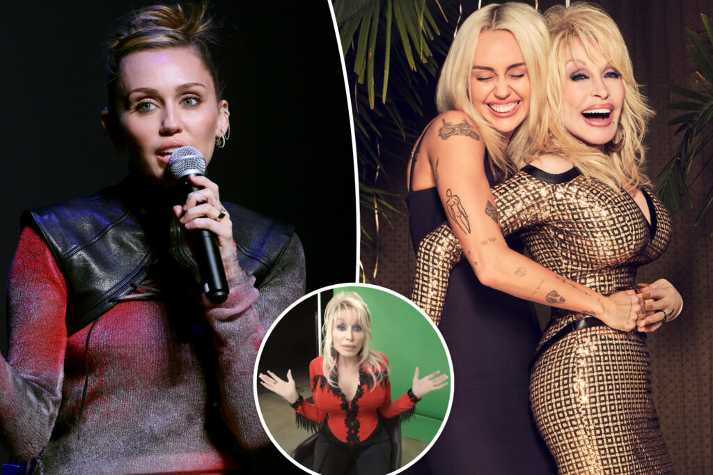 Gossip & rumors: miley cyrus gives an update on godmother