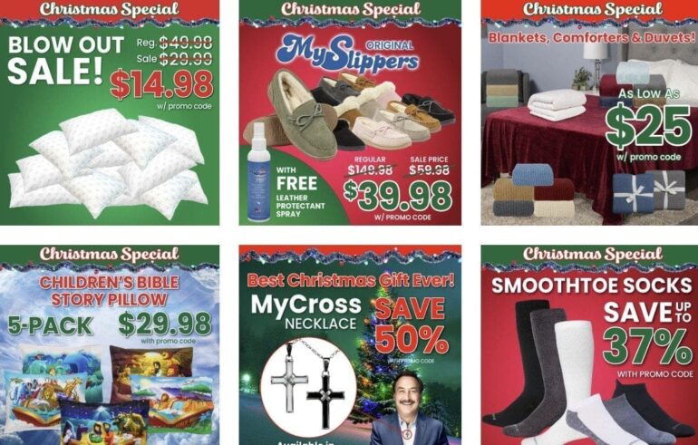 Check Out The Christmas Specials At The WLT Report Discounts Page At MyPillow β Up to 80% Off! * 100PercentFedUp.com * by Noah