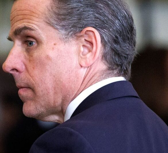 WASHINGTON, DC - JANUARY 4: Hunter Biden, son of U.S. U.S. President Joe Biden, looks on from the East Room of the White House during a Medal of Freedom ceremony on January 4, 2025 in Washington, DC. President Biden is awarding 19 recipients with the nation's highest civilian honor. President Biden is awarding 19 recipients with the nation's highest civilian honor. (Photo by Tom Brenner/Getty Images)
