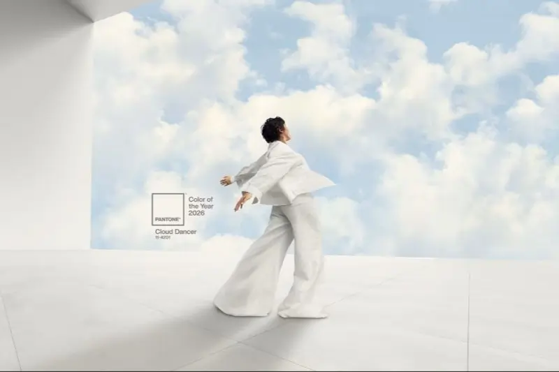 Pantone's color of the year 2026 campaign visual. (Pantone.com)