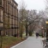 PROVIDENCE, RHODE ISLAND - MARCH 17: A walkway on Brown University's campus on March 17, 2025 in Providence, Rhode Island. Federal prosecutors on Monday said that they deported 34-year-old Rasha Alawieh after discovering alleged "sympathetic photos and videos" on her cellphone of prominent figures of Iran-backed Hezbollah. (Photo by Scott Eisen/Getty Images)