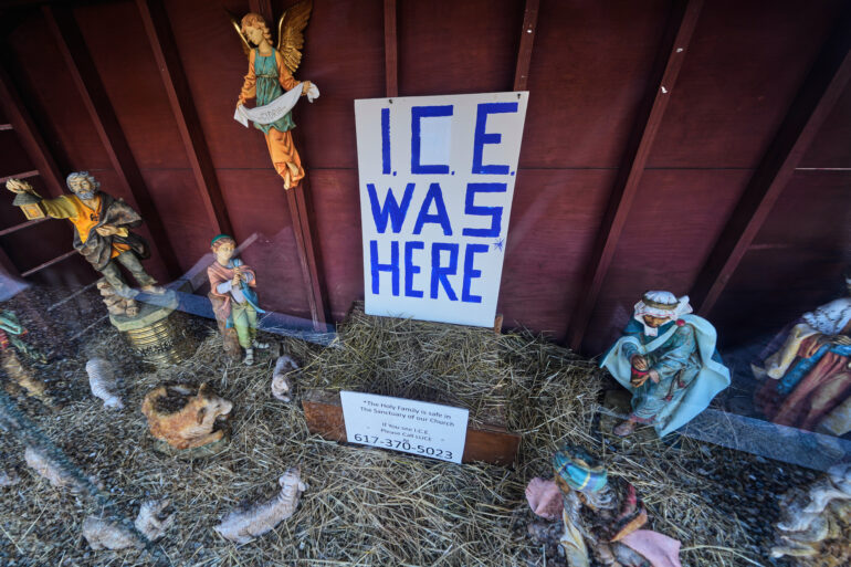 Politics: a politicized nativity scene and more: letters