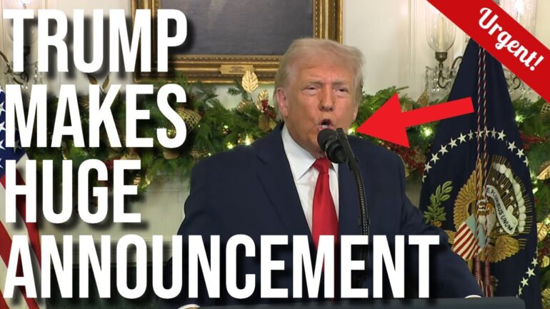 #BREAKING: President Trump Makes URGENT Announcement from the White House!