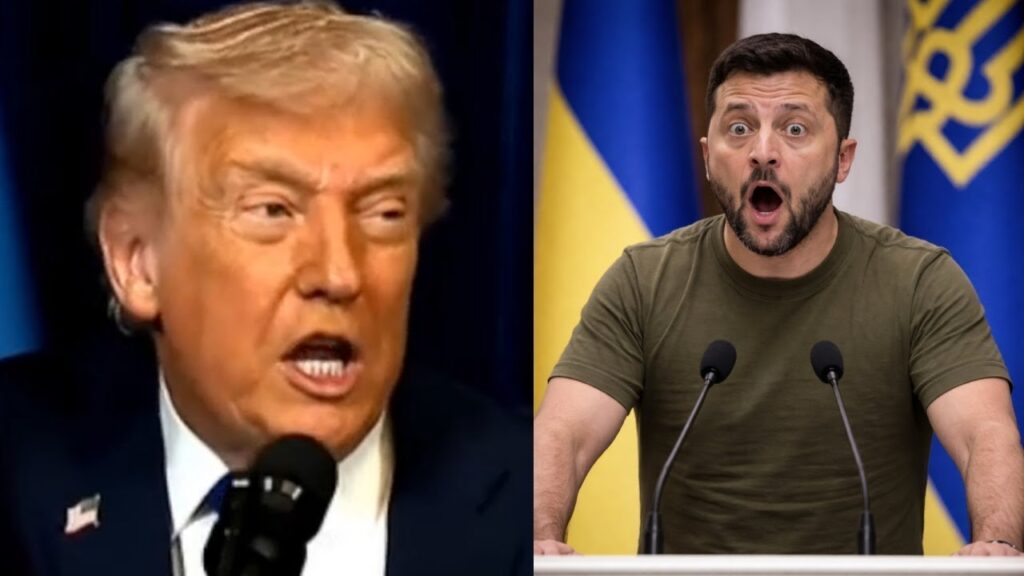 #BREAKING: Trump's Announcement SHOCKS Zelensky at Press Conference on Russia!