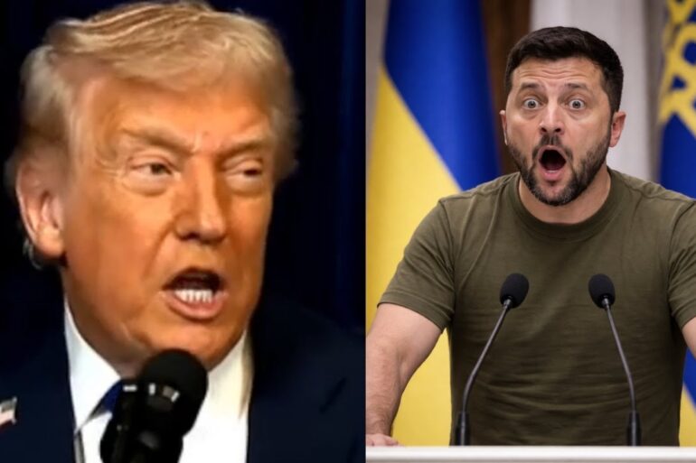#BREAKING: Trump's Announcement SHOCKS Zelensky at Press Conference on Russia!