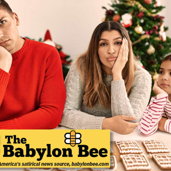 Politics: best of the babylon bee: cali family still waiting