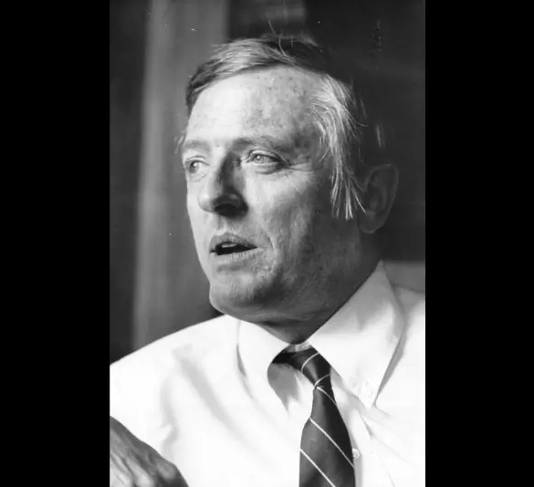 William F Buckley Jnr, American author of contemporary political and spy novels. Initially a journalist, he founded the conservative journal 'National Review' in 1955 to air his political views. In 1973 he was delegate to the UN General Assembly. (Photo by Evening Standard/Getty Images)
