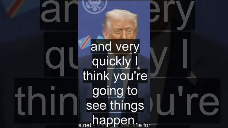 HEATED: Trump and African Reporter CLASH over Congo/Rwanda WAR!