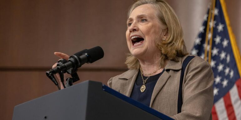 Politics: hillary clinton caught discussing what with a foreign felon?