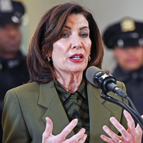 Politics: kathy hochul's political pickle: union power vs. ny's kids