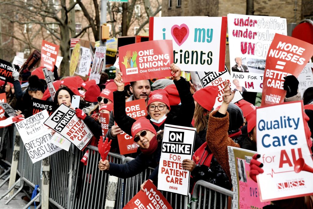 Politics: nyc nurses’ strike could slam health care system in zohran
