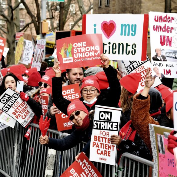 Politics: nyc nursesβ strike could slam health care system in zohran