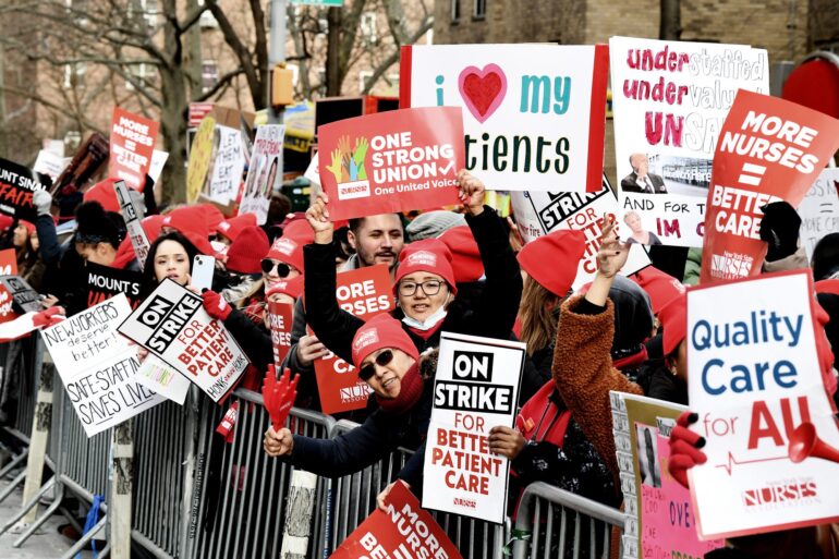 Politics: nyc nurses’ strike could slam health care system in zohran