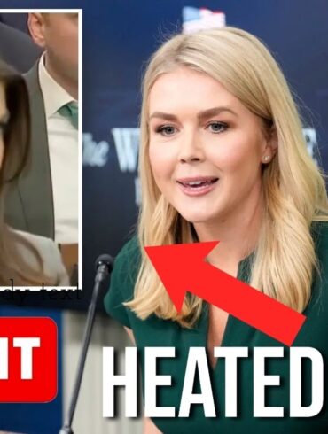 REPORT IT! I DARE YOU! - Karoline Leavitt Clashes with CNN in SHOUTING MATCH Over Inflation.