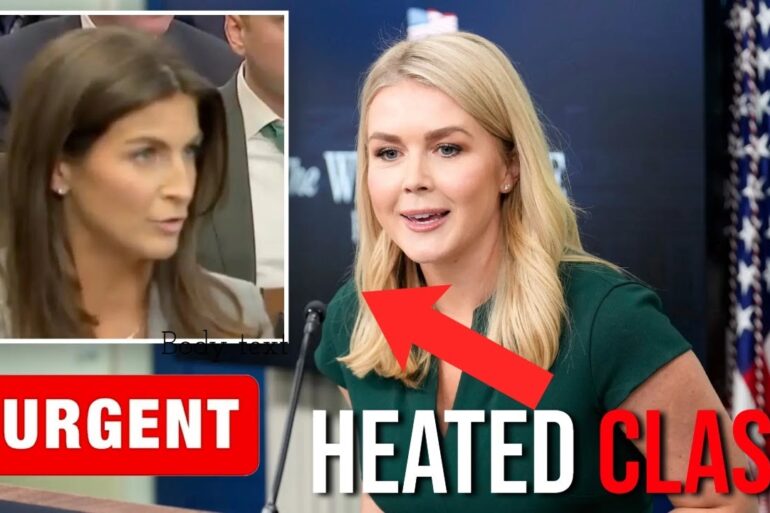 REPORT IT! I DARE YOU! - Karoline Leavitt Clashes with CNN in SHOUTING MATCH Over Inflation.