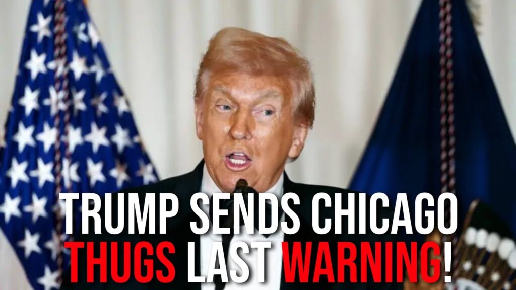 TRUMP PUTS CHICAGO ON NOTICE: Trump's Gives Criminals LAST WARNING!