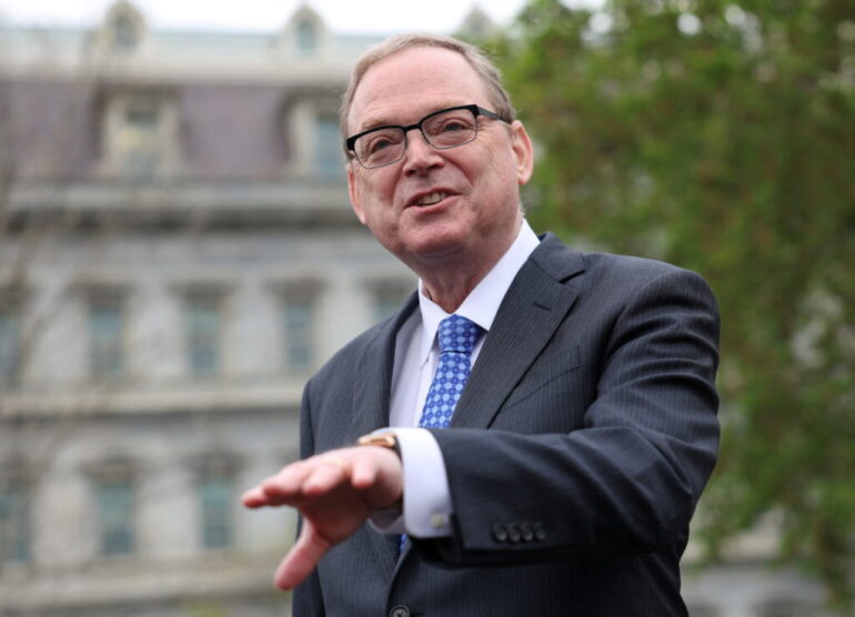 Politics: top wh economic adviser hassett says congress decides if