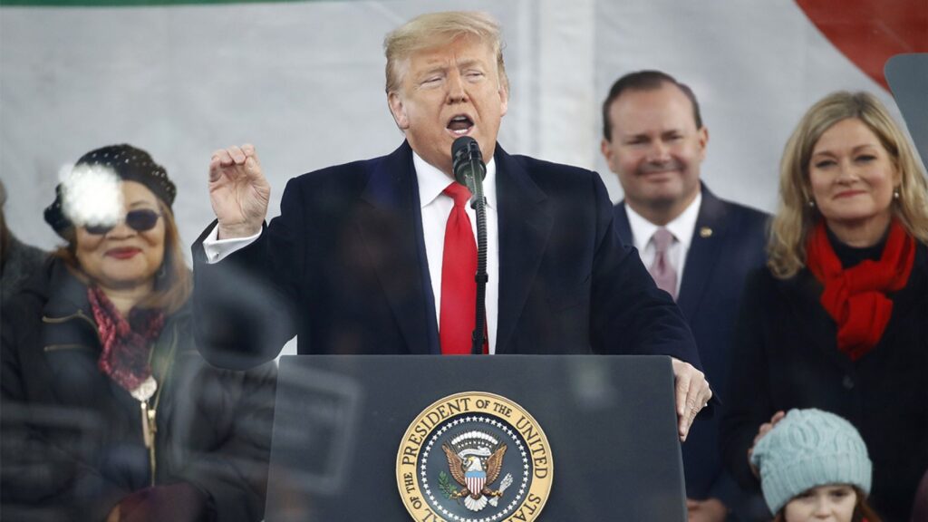 Politics: trump overturns biden policy letting va doctors kill babies