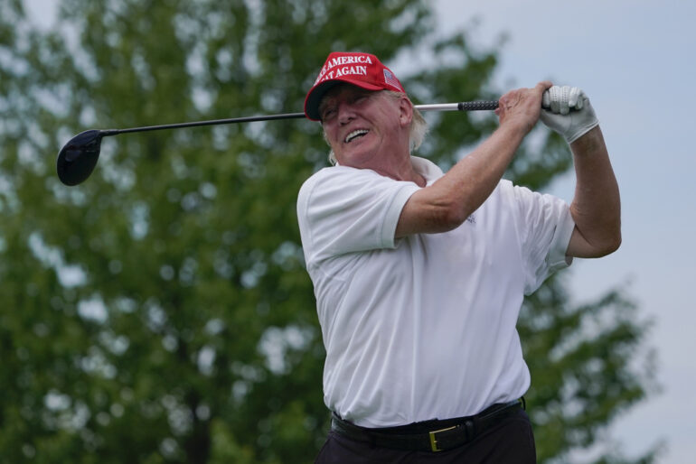 Politics: trump puts on notice group manging dcās public golf