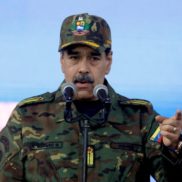 Politics: venezuela blockade finally putting us navy where its mouth