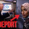WE WILL DEPORT ILHAN OMAR!: Trump's CLASH with Media Goes OFF THE RAILS!