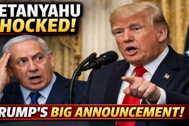 You Will NOT BELIEVE What Trump Announced at URGENT Press Conference with Netanyahu!