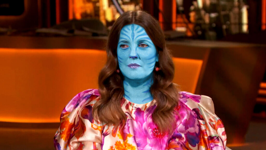 Satire news: blue drew barrymore could’ve sworn she saw james