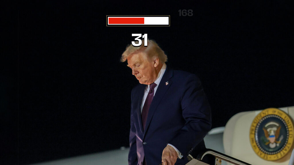 Satire news: health speculations swirl as trump seen with damage