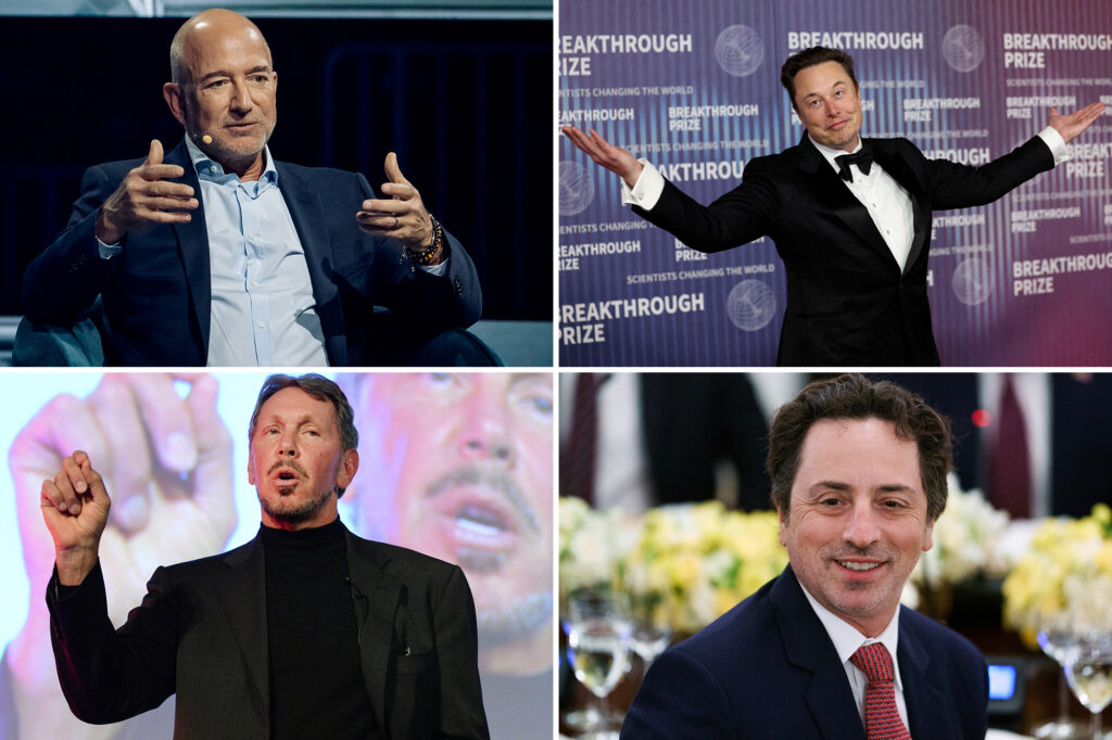 Science & tech: america’s richest tech titans reap $550b windfall