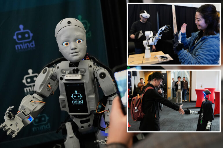 Science & tech: humanoid robots take center stage at silicon