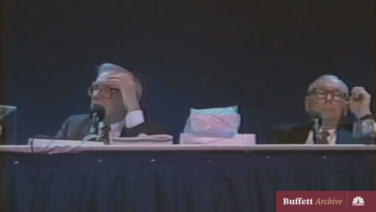 Buffett on evaluating businesses' "moats"