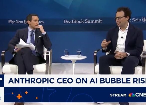 DealBook Summit 2025: Anthropic CEO on AI spending, AI bubble risk