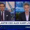 Alex Karp on 'Big Short' investor Michael Burry: 'Bats--- crazy' for bets against Palantir, Nvidia