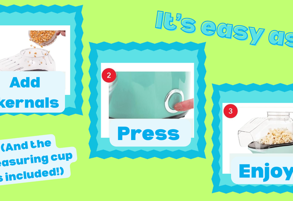 The straightforward design makes it super easy to use.