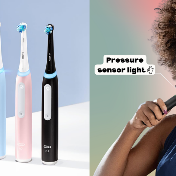 Travel & lifestyle: this oral b toothbrush leaves teeth 'dentist clean'