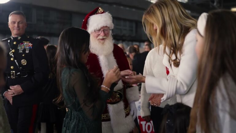 First Lady Melania Trump: 2025 Toys for Tots Charity Drive