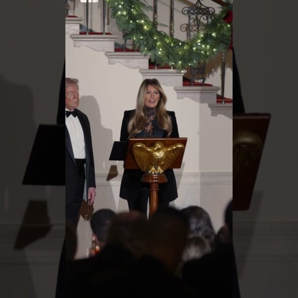 First Lady Melania Trump Delivers Remarks at the Congressional Ball