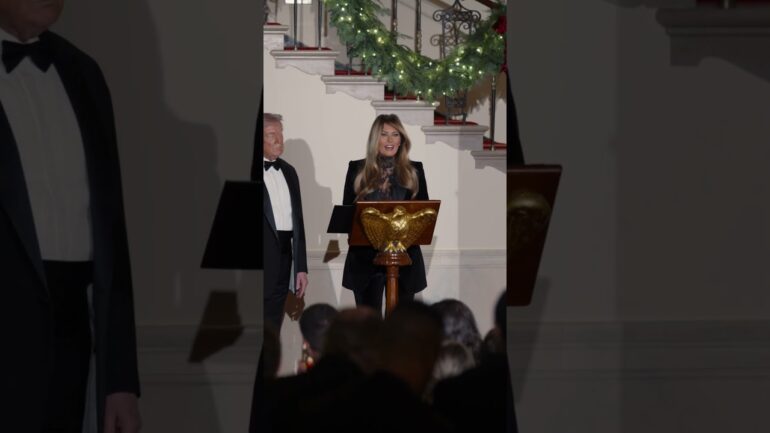 First Lady Melania Trump Delivers Remarks at the Congressional Ball