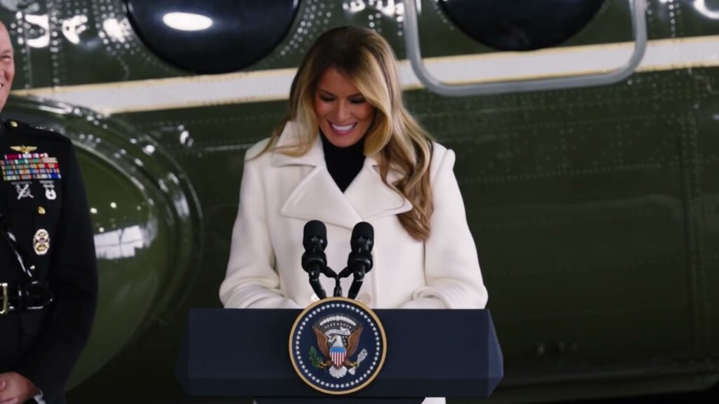 First Lady Melania Trump Remarks at Marine Corps Base Quantico
