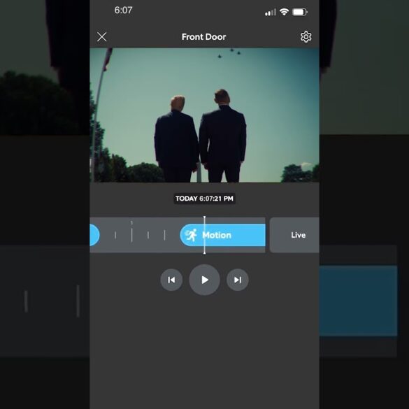 Motion Detected At Your Front Door
