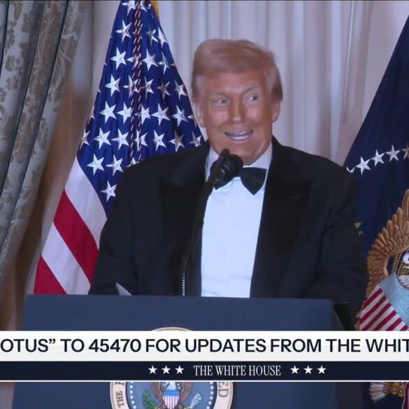President Trump Attends the State Department Kennedy Center Honors Medal Presentation Dinner