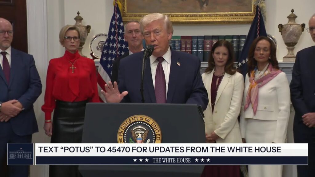 President Trump Makes an Announcement, Dec. 19, 2025