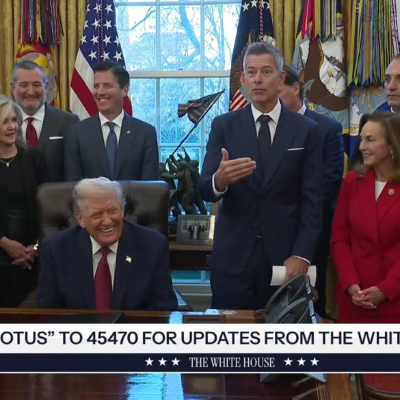 President Trump Makes an Announcement, Dec. 3, 2025