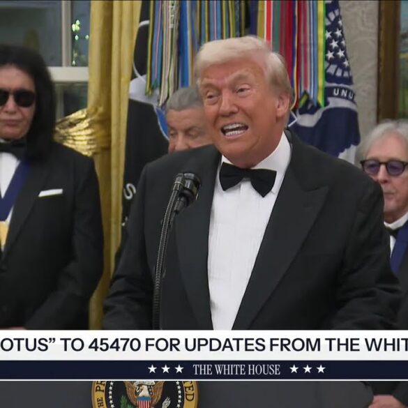 President Trump Participates in a Kennedy Center Honors Medal Presentation