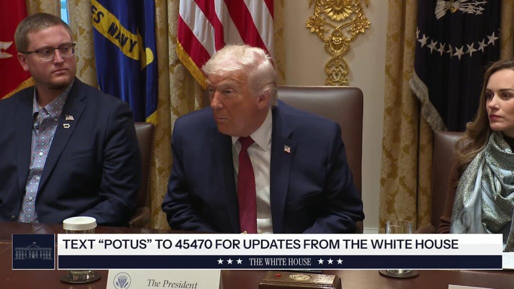 President Trump Participates in a Roundtable