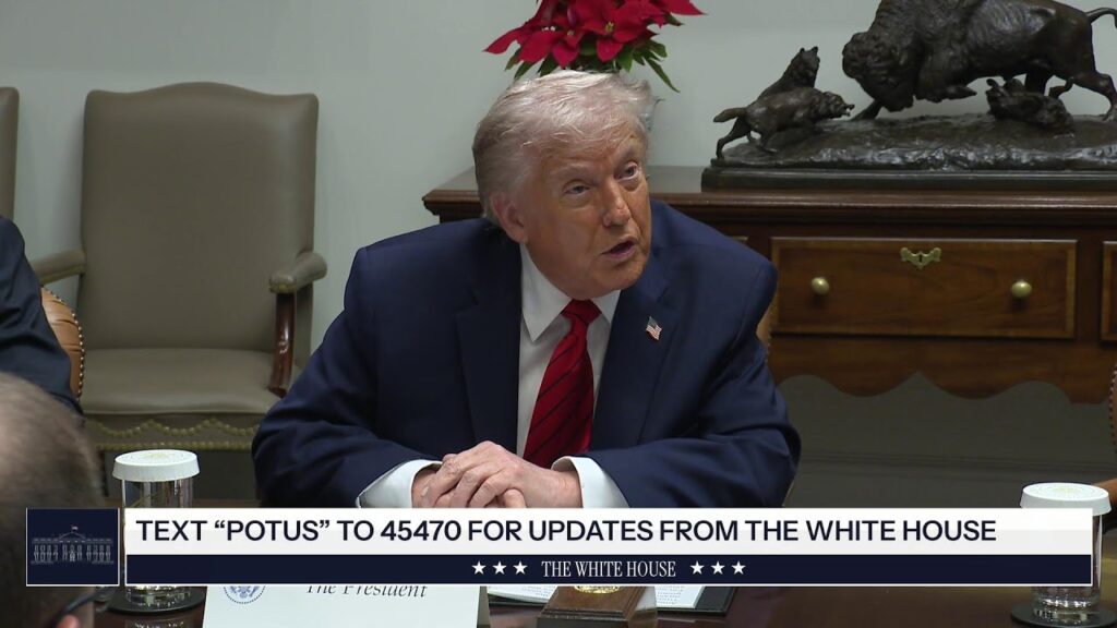 President Trump Participates in a Roundtable, Dec. 10, 2025