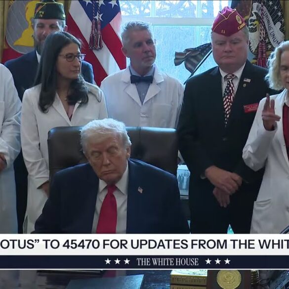 President Trump Signs an Executive Order, Dec. 18, 2025